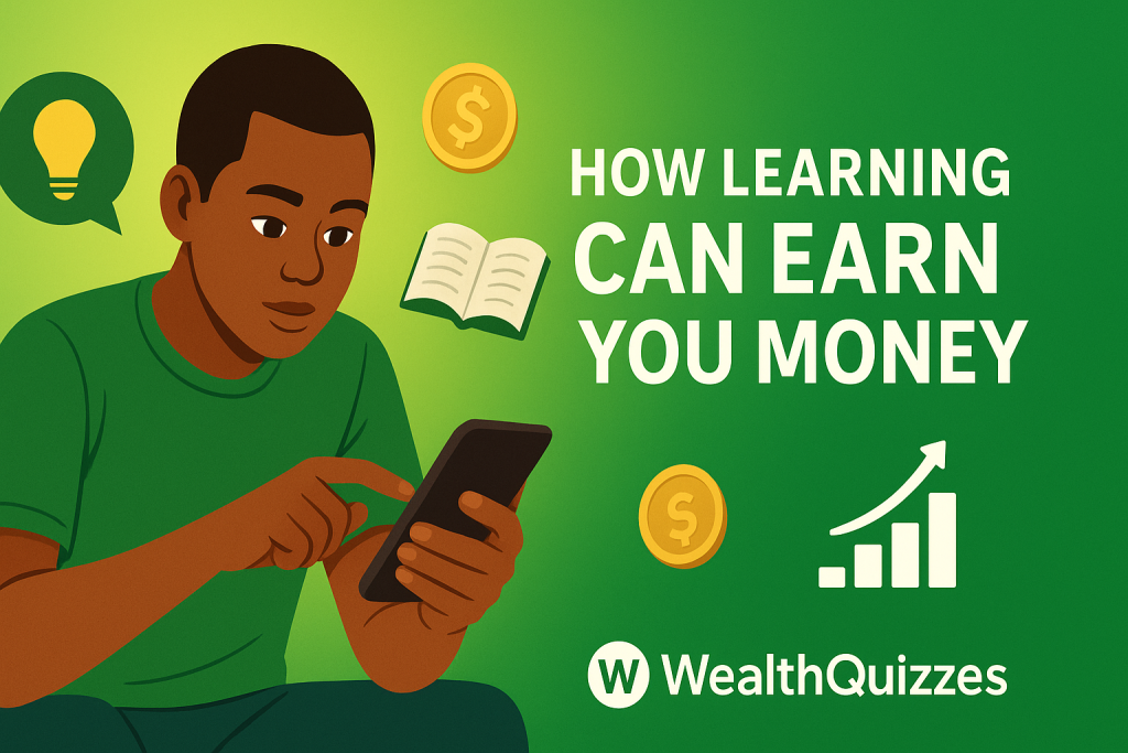 How Learning Can Earn You Money: The WealthQuizzes Advantage