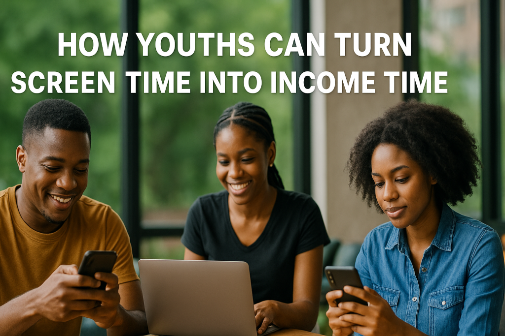 How Youths Can Turn Screen Time into Income Time