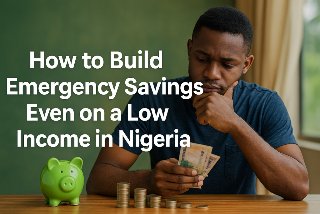 How to Build Emergency Savings Even on a Low Income in Nigeria