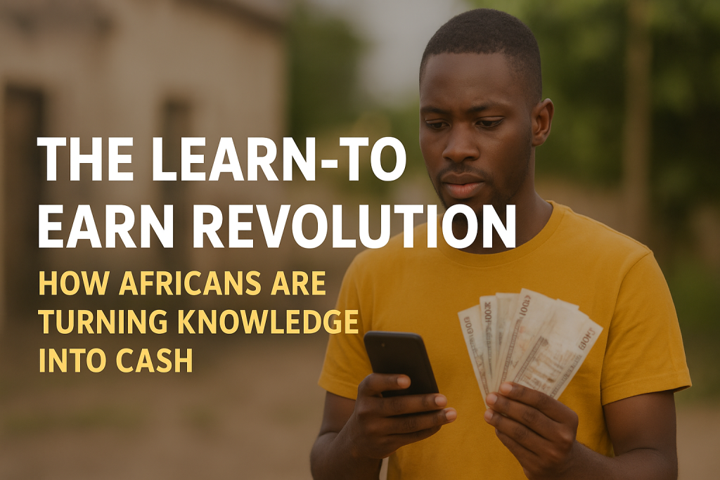 The Learn-to-Earn Revolution: How Africans Are Turning Knowledge into Cash