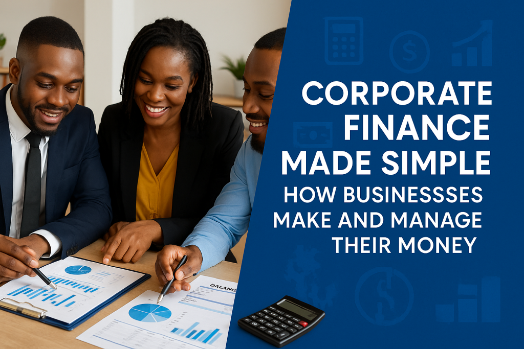 Corporate Finance Made Simple: How Businesses Make and Manage Their Money
