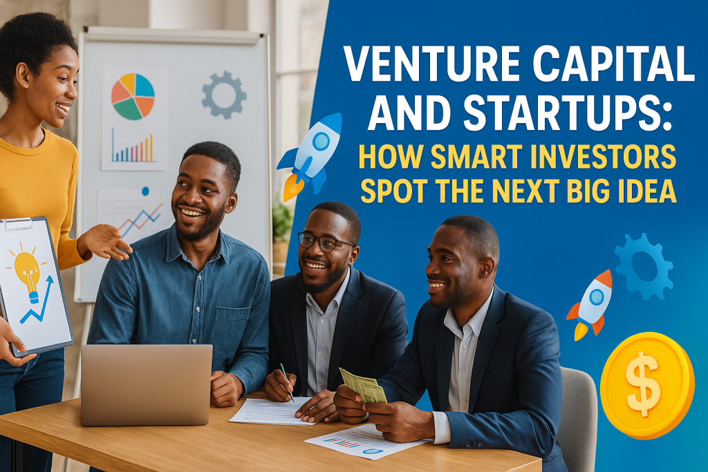 Venture Capital and Startups: How Smart Investors Spot the Next Big Idea