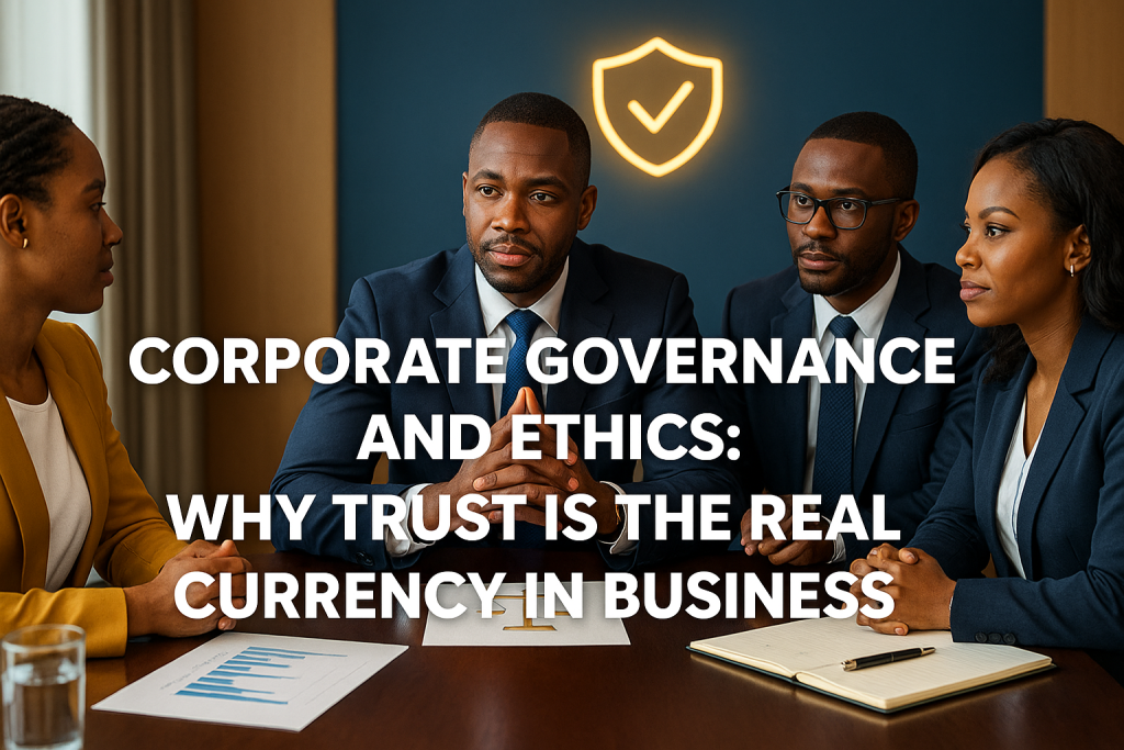 Corporate Governance and Ethics: Why Trust Is the Real Currency in Business