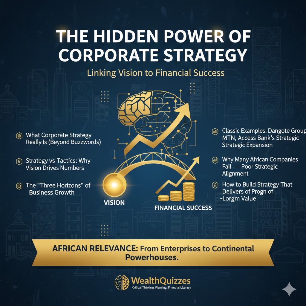 The Hidden Power of Corporate Strategy: Linking Vision to Financial Success
