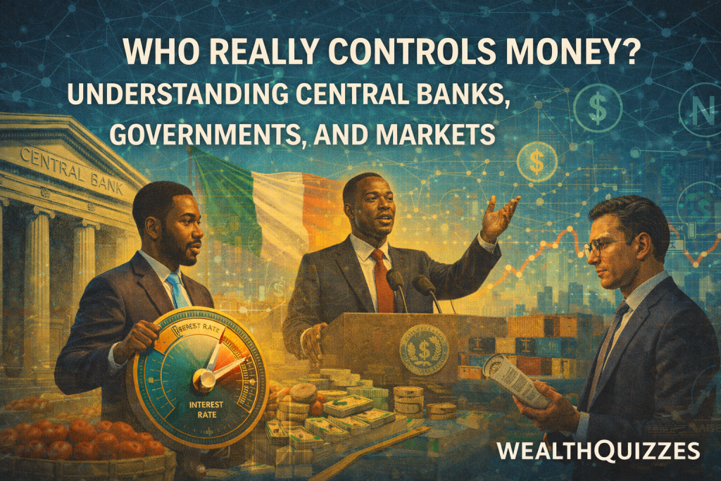 Who Really Controls Money? Understanding Central Banks, Governments, and Markets