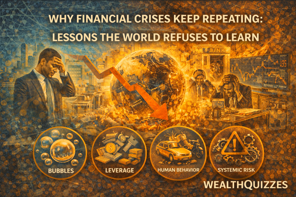 Why Financial Crises Keep Repeating: Lessons the World Refuses to Learn