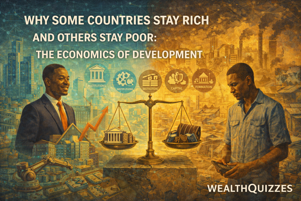 Why Some Countries Stay Rich and Others Stay Poor: The Economics of Development