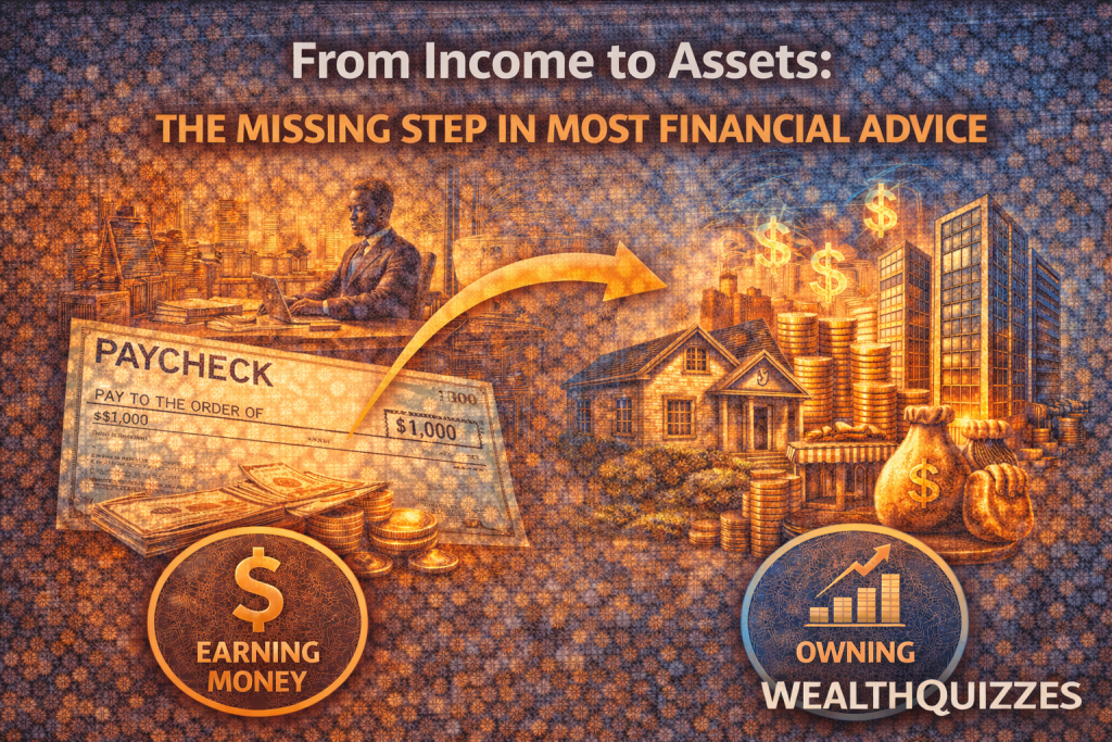 From Income to Assets: The Missing Step in Most Financial Advice