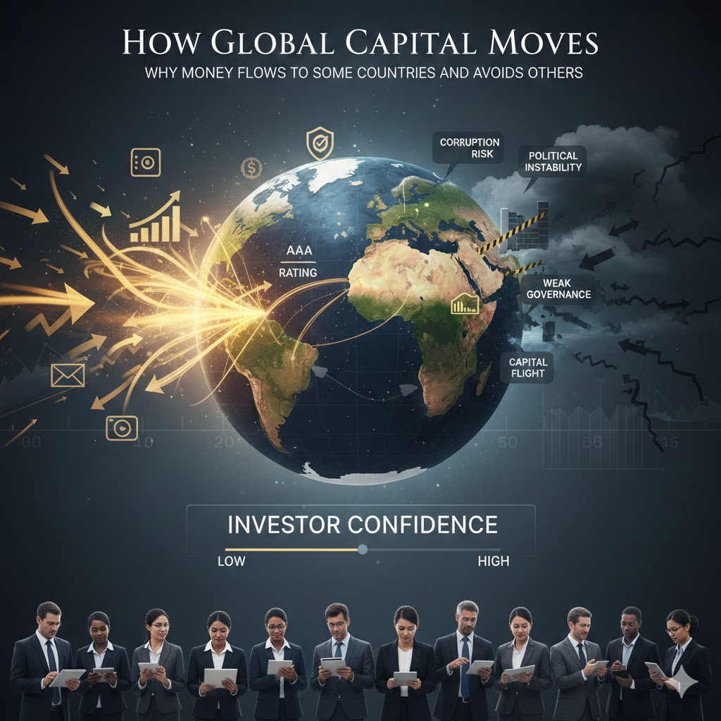 How Global Capital Moves: Why Money Flows to Some Countries and Avoids Others