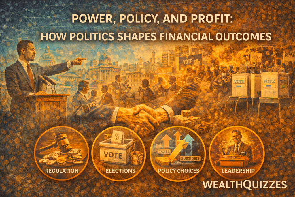 Power, Policy, and Profit: How Politics Shapes Financial Outcomes