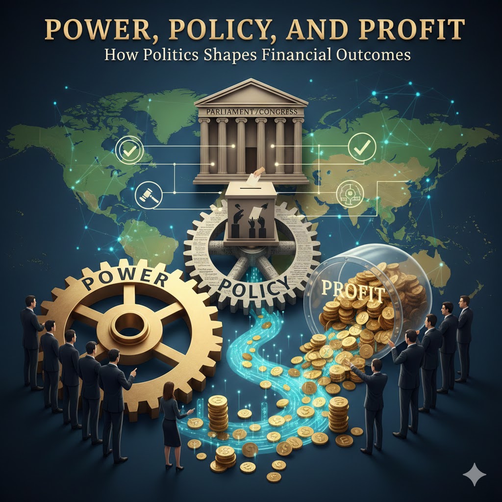 Power, Policy, and Profit: How Politics Shapes Financial Outcomes
