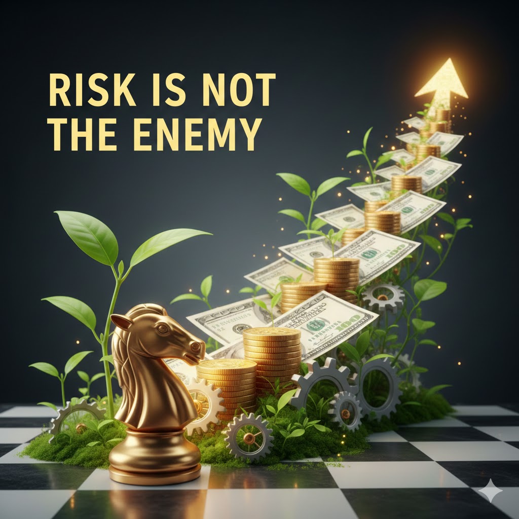 Risk Is Not the Enemy: Why Playing Too Safe Is Financially Dangerous