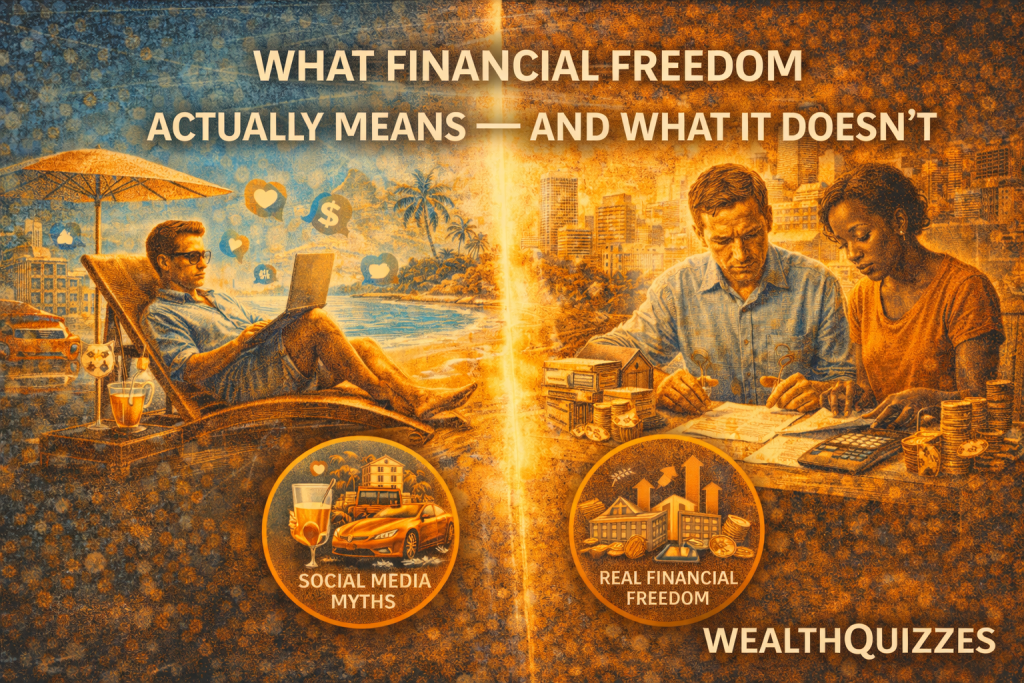 What Financial Freedom Actually Means — And What It Doesn’t