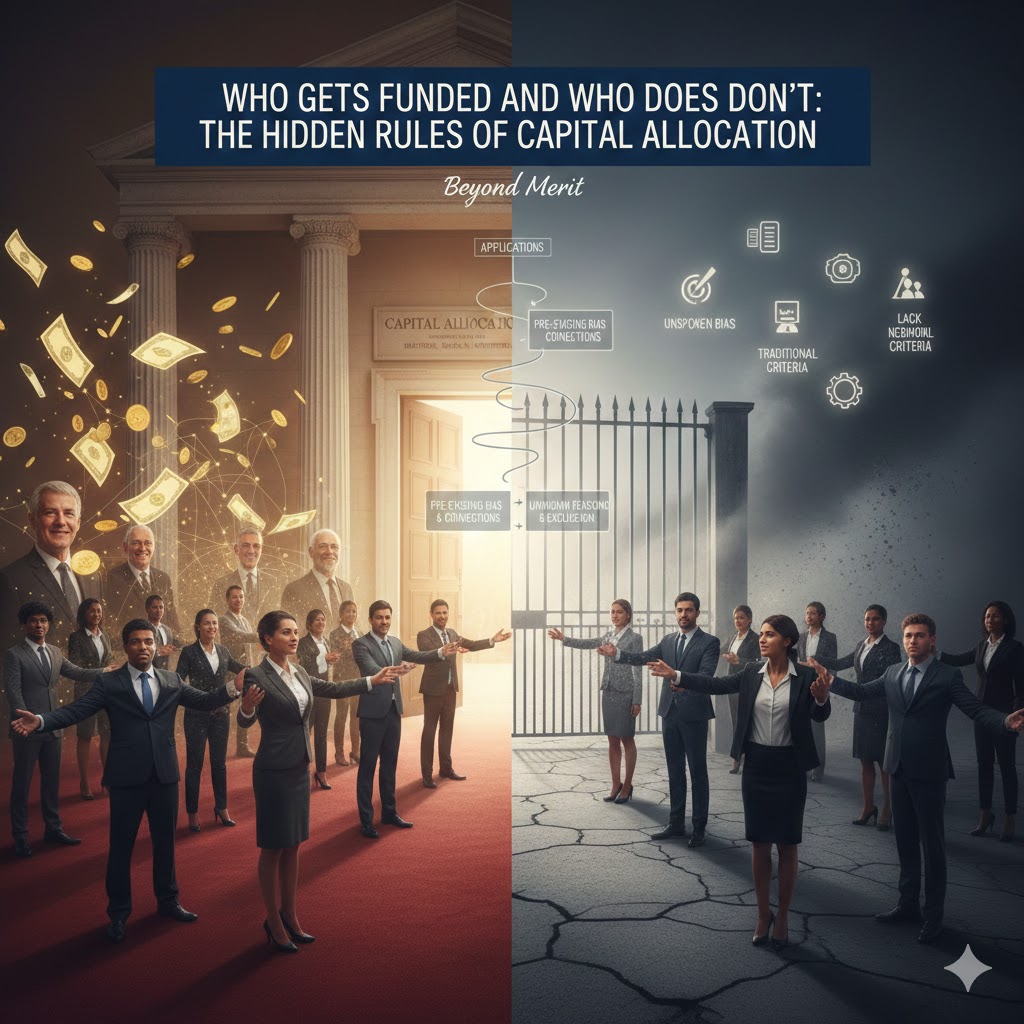 Who Gets Funded and Who Doesn’t: The Hidden Rules of Capital Allocation