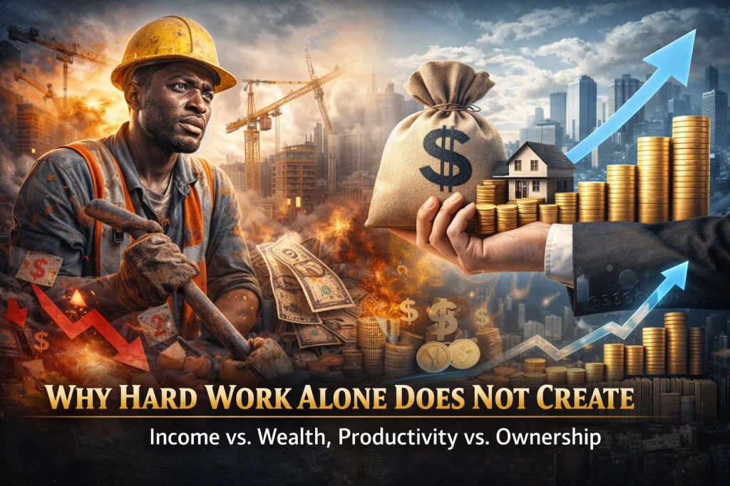 Why Hard Work Alone Does Not Create Wealth