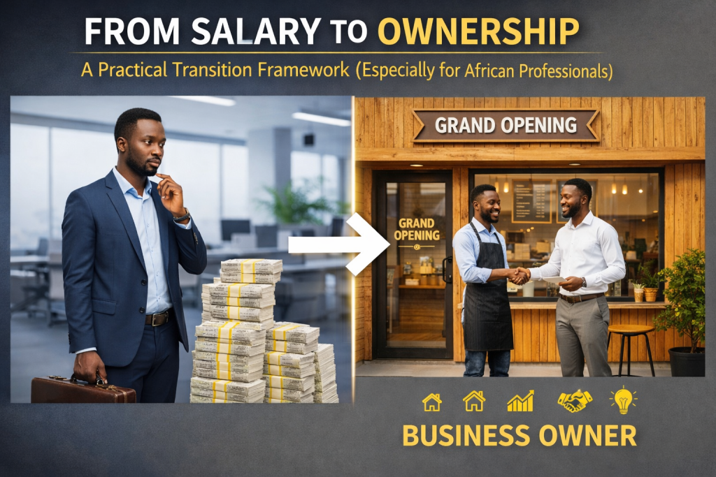 From Salary to Ownership: A Practical Transition Framework