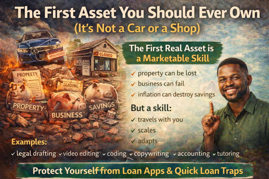 The First Asset You Should Ever Own (It’s Not a Car or a Shop)