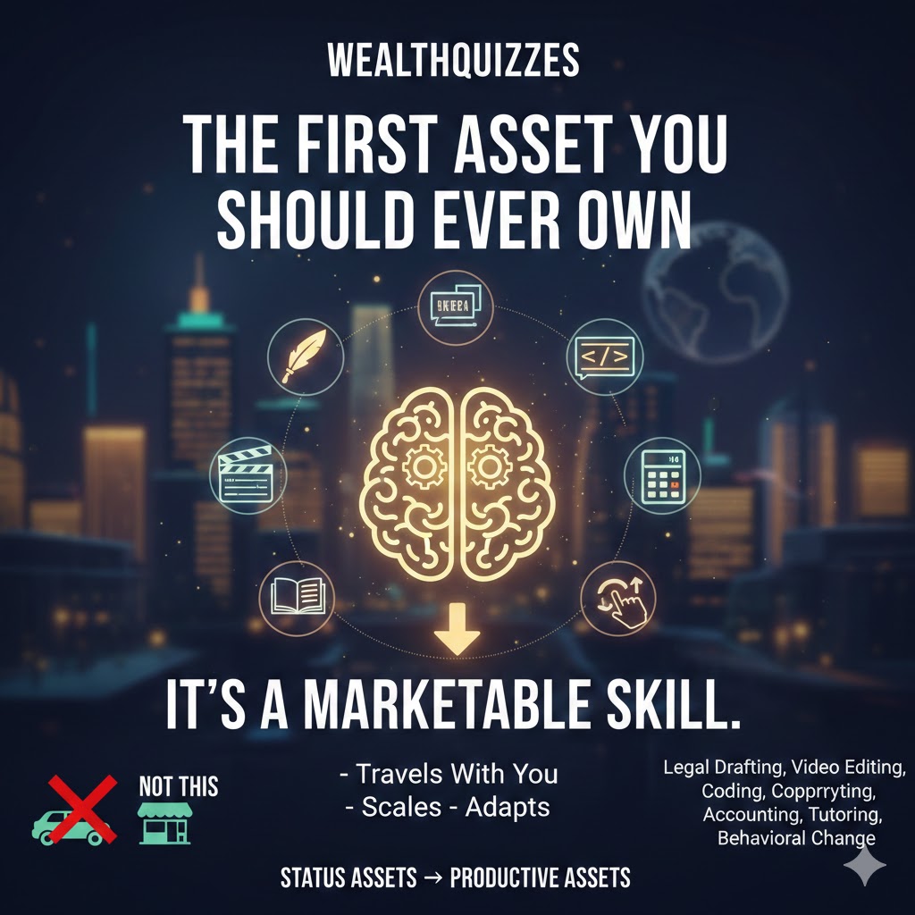 The First Asset You Should Ever Own (It’s Not a Car or a Shop)