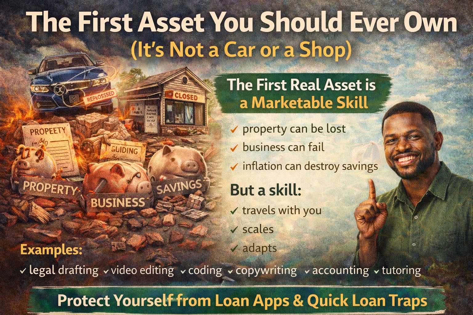 The First Asset You Should Ever Own (It’s Not a Car or a Shop)