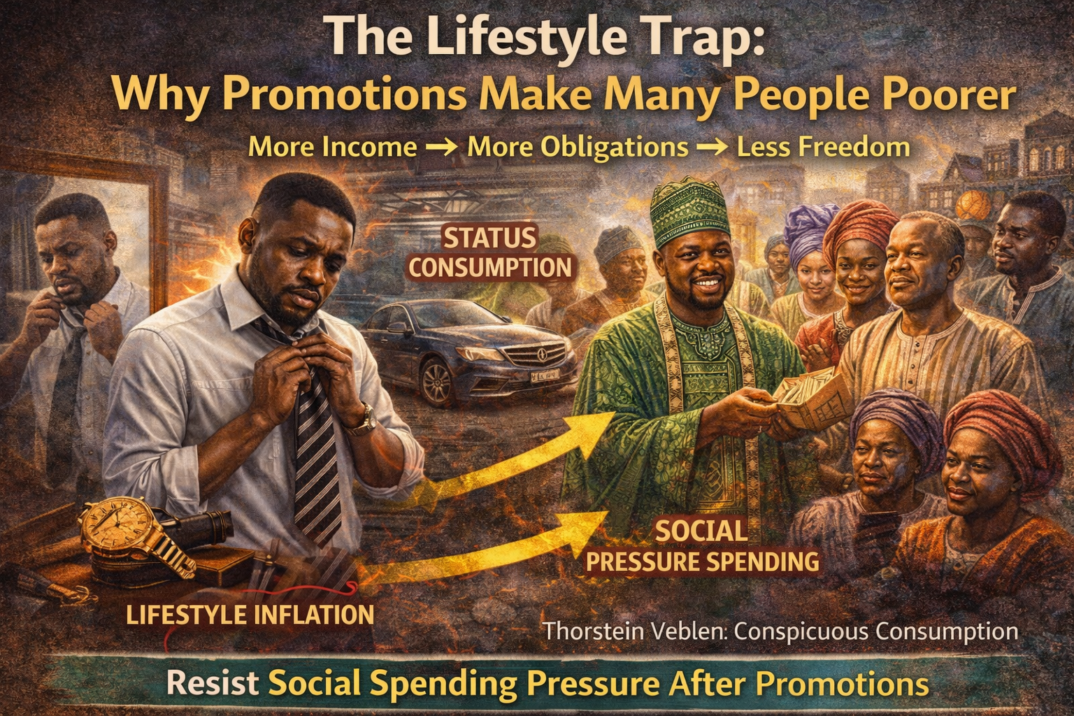 The Lifestyle Trap: Why Promotions Make Many People Poorer