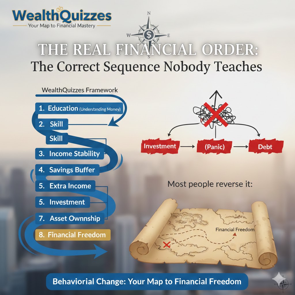 The Order of Financial Life (The Correct Sequence Nobody Teaches)
