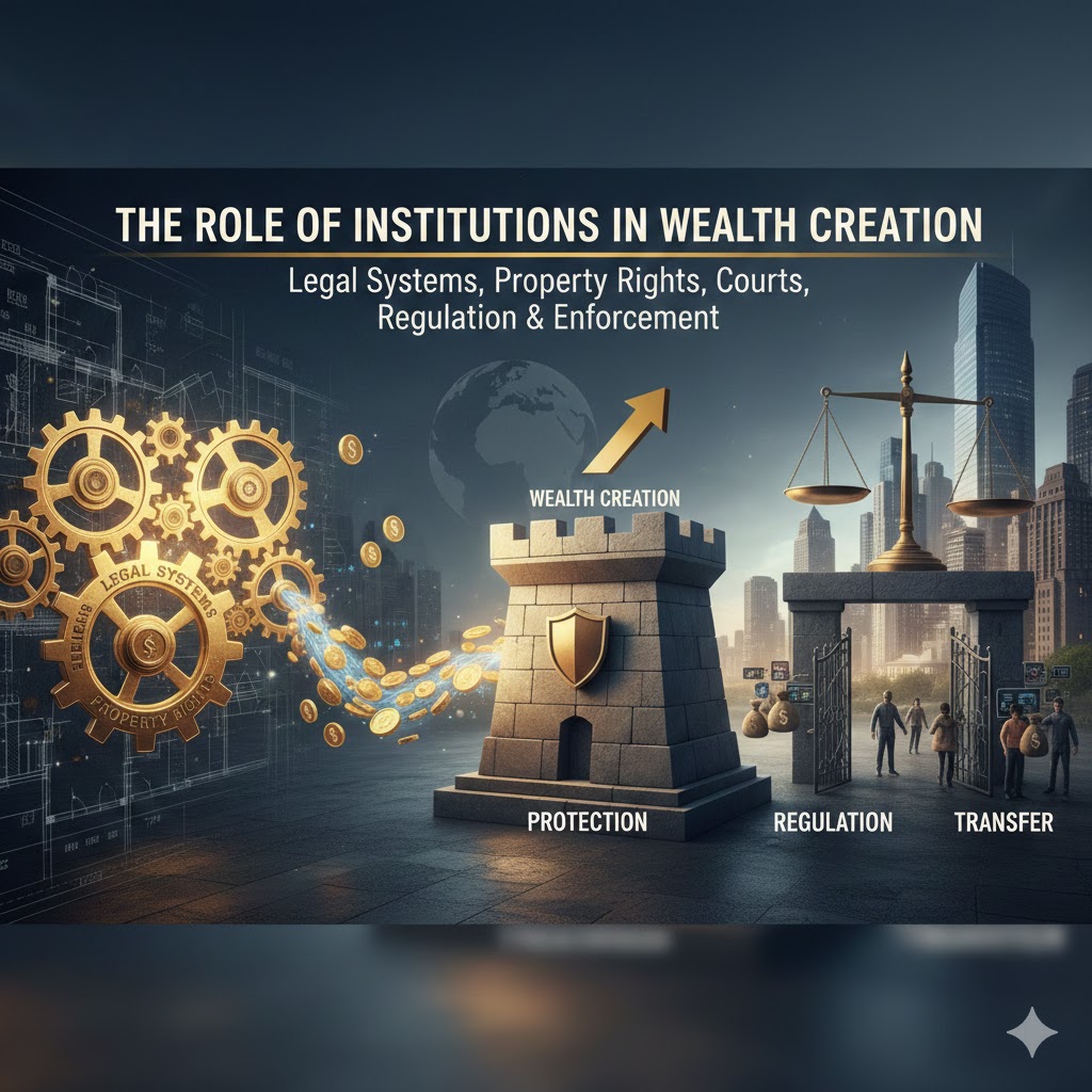 The Role of Institutions in Wealth Creation