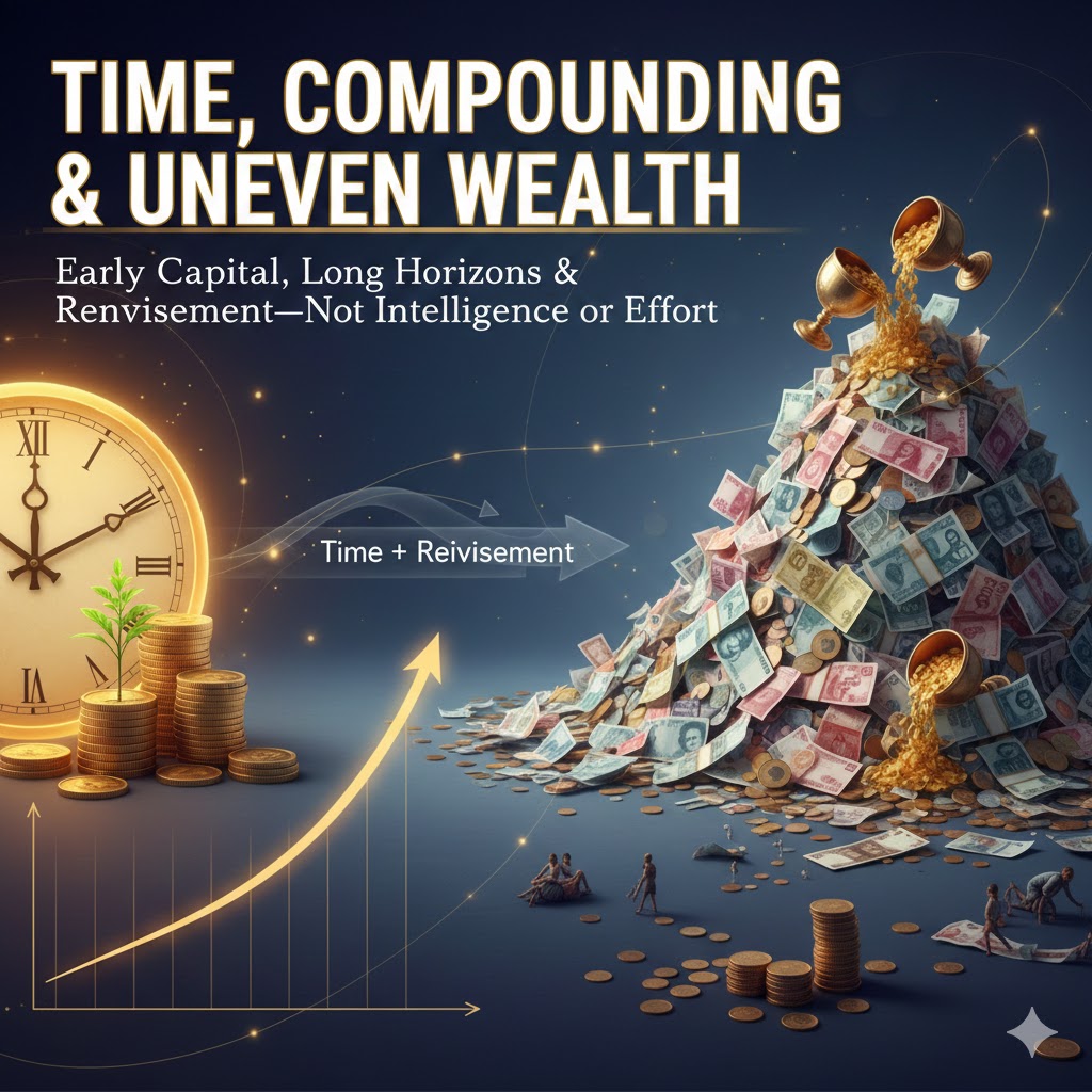 Time, Compounding, and Why Wealth Is Unevenly Distributed