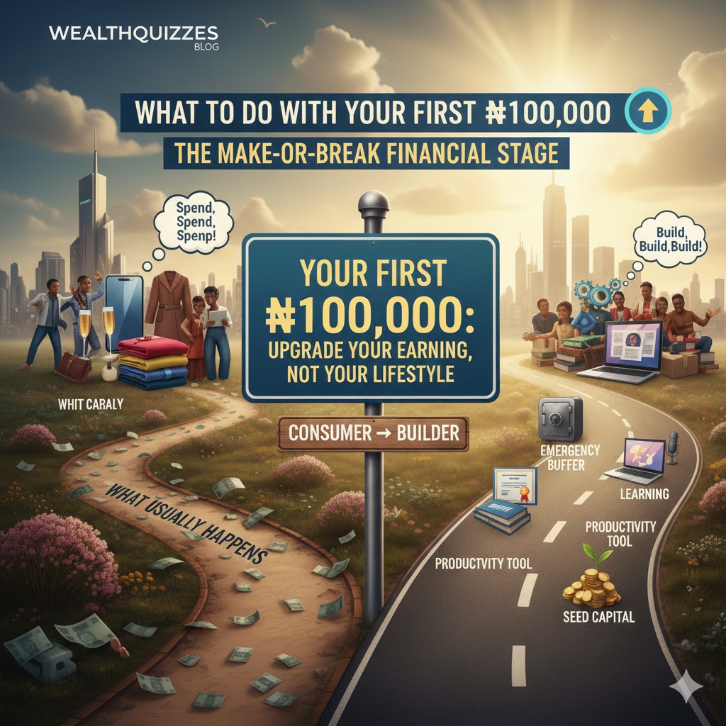 What To Do With Your First ₦100,000