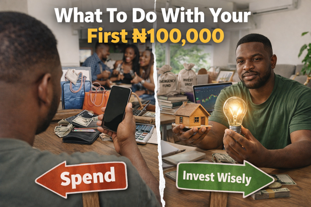 What To Do With Your First ₦100,000