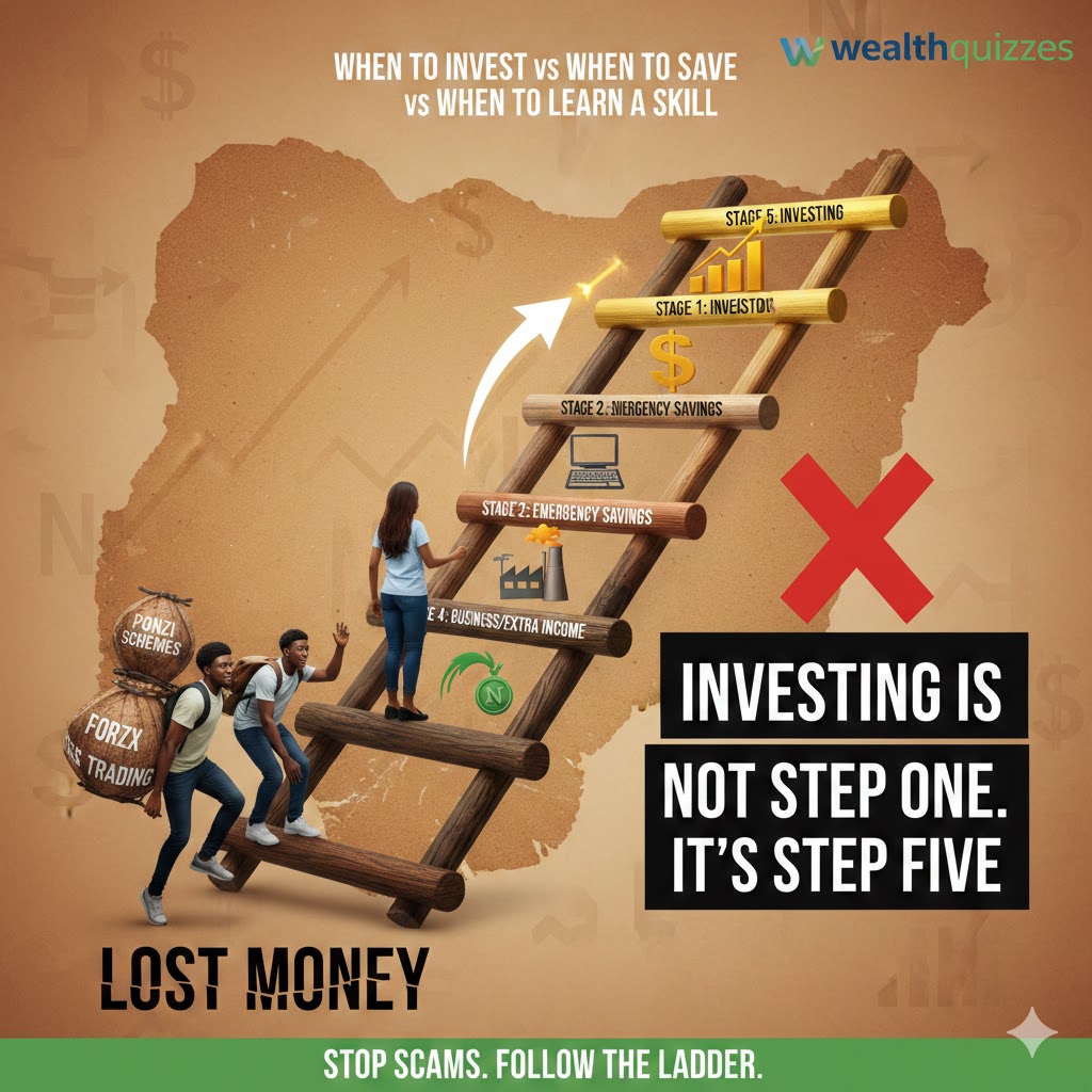 When to Invest vs When to Save vs When to Learn a Skill