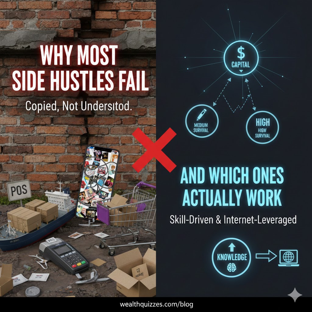 Why Most Side Hustles Fail — And Which Ones Actually Work