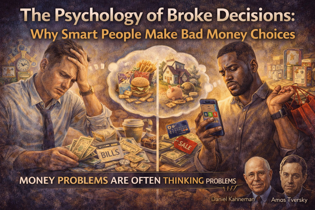 The Psychology of Broke Decisions: Why Smart People Make Bad Money Choices