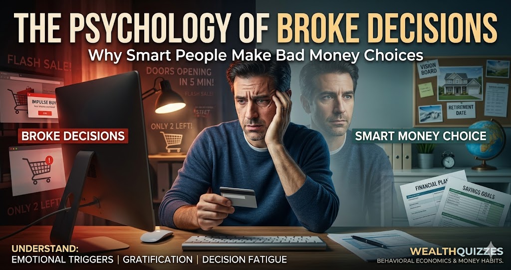 The Psychology of Broke Decisions: Why Smart People Make Bad Money Choices