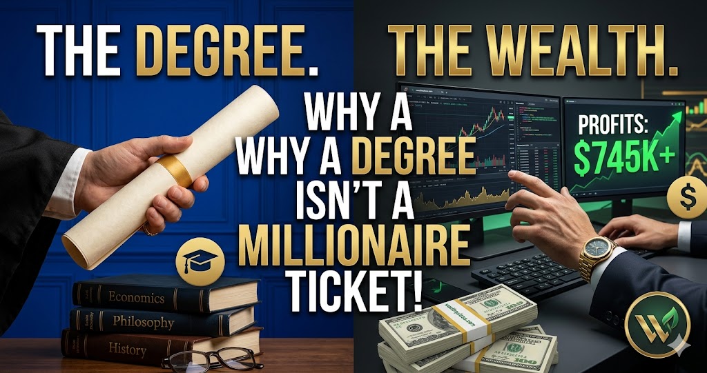 Why Education Does Not Automatically Lead to Wealth