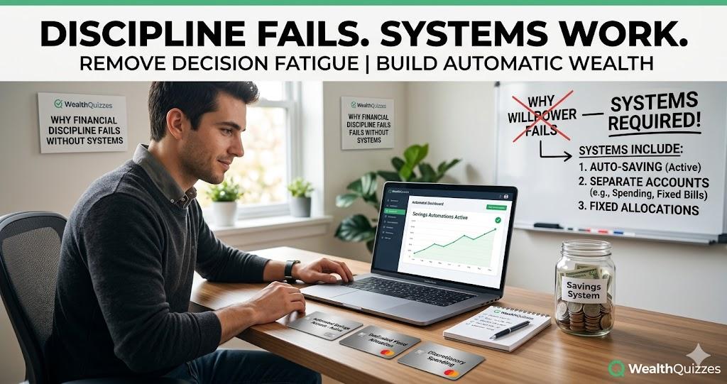 Why Financial Discipline Fails Without Systems