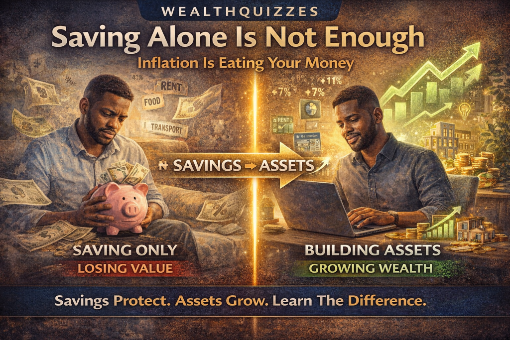 Why Saving Alone Will Not Make You Financially Secure