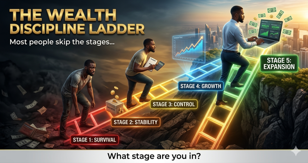 The Wealth Discipline Ladder: The Stages Nobody Talks About