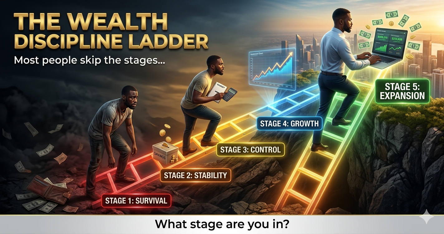 The Wealth Discipline Ladder: The Stages Nobody Talks About