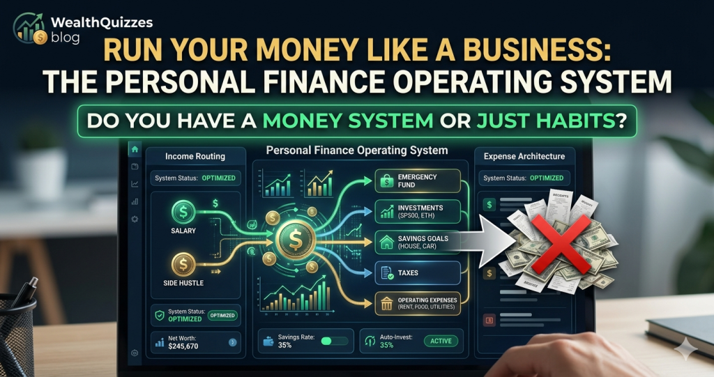 The Personal Finance Operating System: How to Run Your Money Like a Business