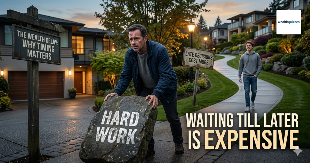 The Wealth Delay Principle: Why Timing Matters More Than Effort