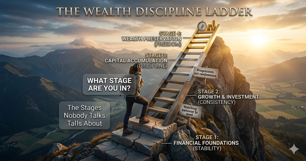 The Wealth Discipline Ladder: The Stages Nobody Talks About