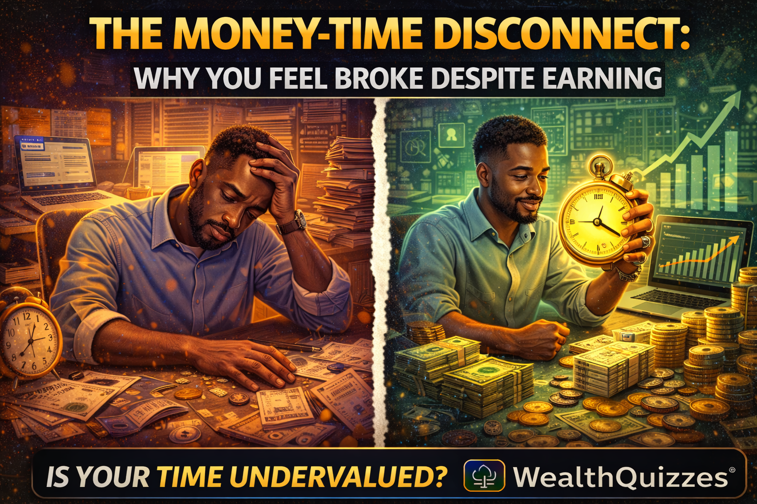 The Money-Time Disconnect: Why You Feel Broke Despite Earning
