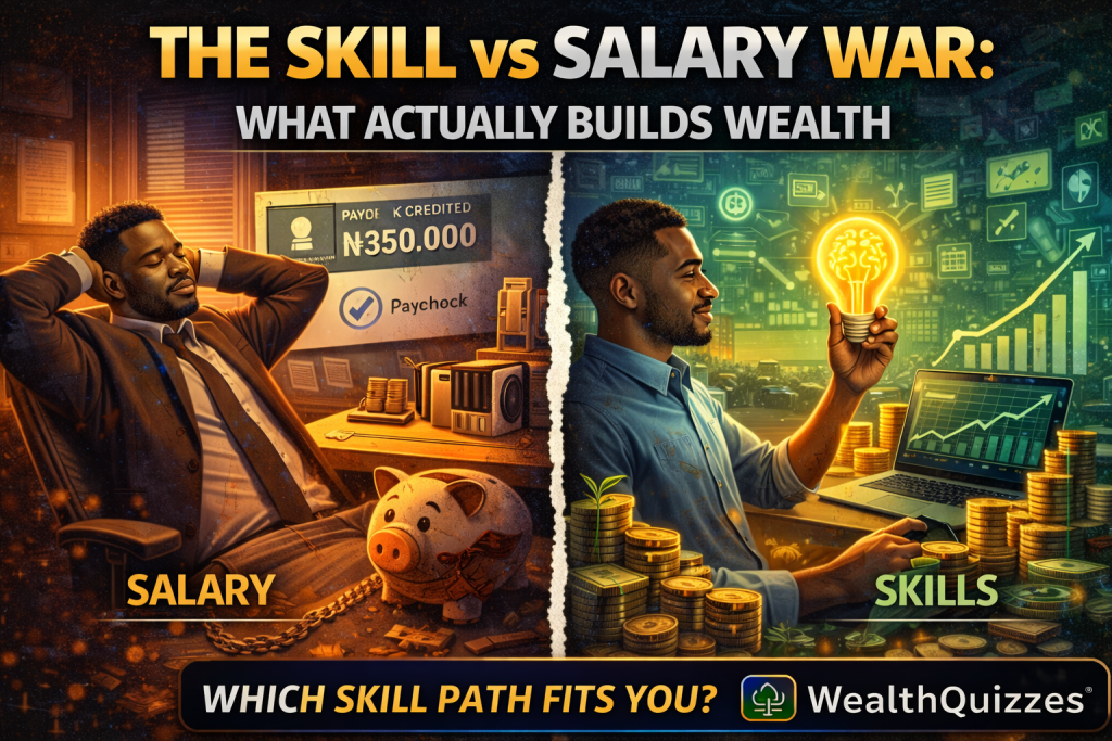 The Skill vs Salary War: What Actually Builds Wealth