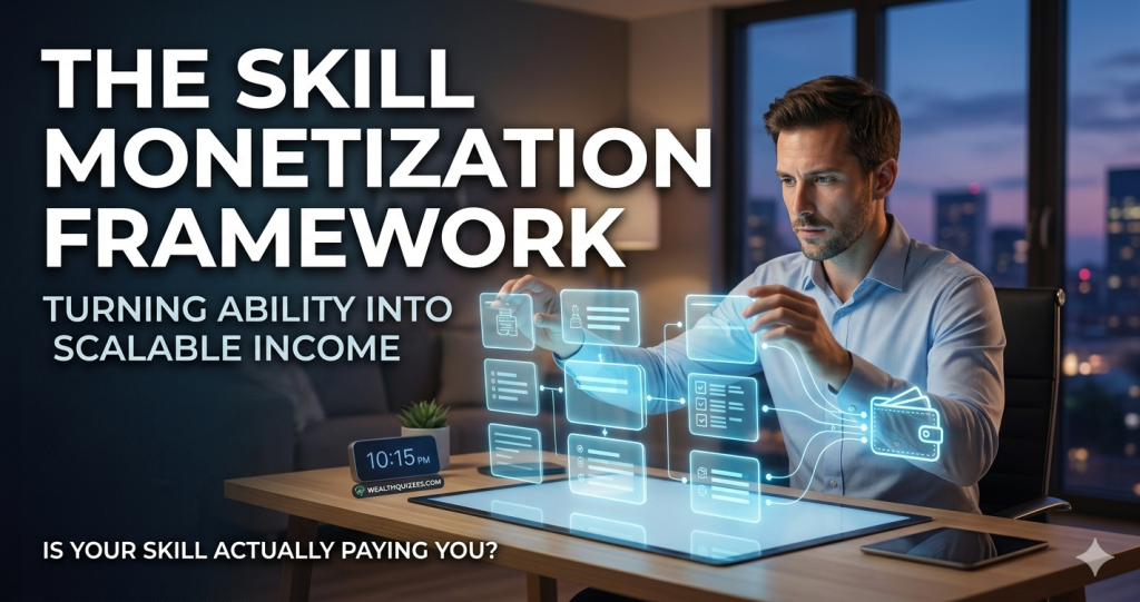 The Skill Monetization Framework: Turning Ability into Scalable Income
