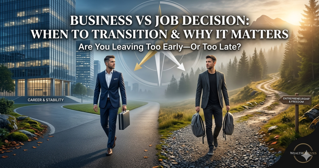 The Business vs Job Decision: When to Transition and Why It Matters