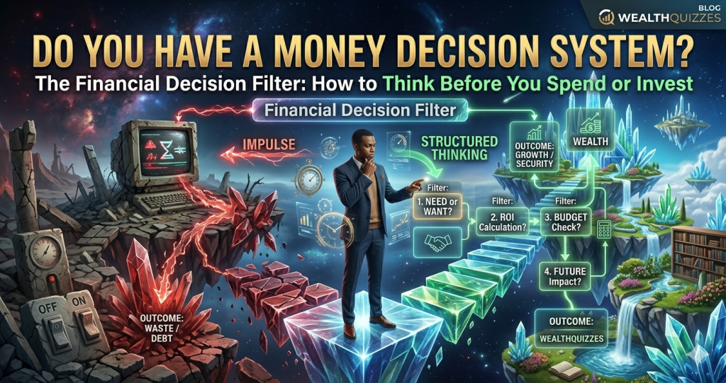 The Financial Decision Filter: How to Think Before You Spend or Invest