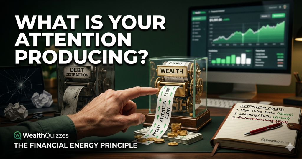 The Financial Energy Principle: Where Attention Creates Wealth