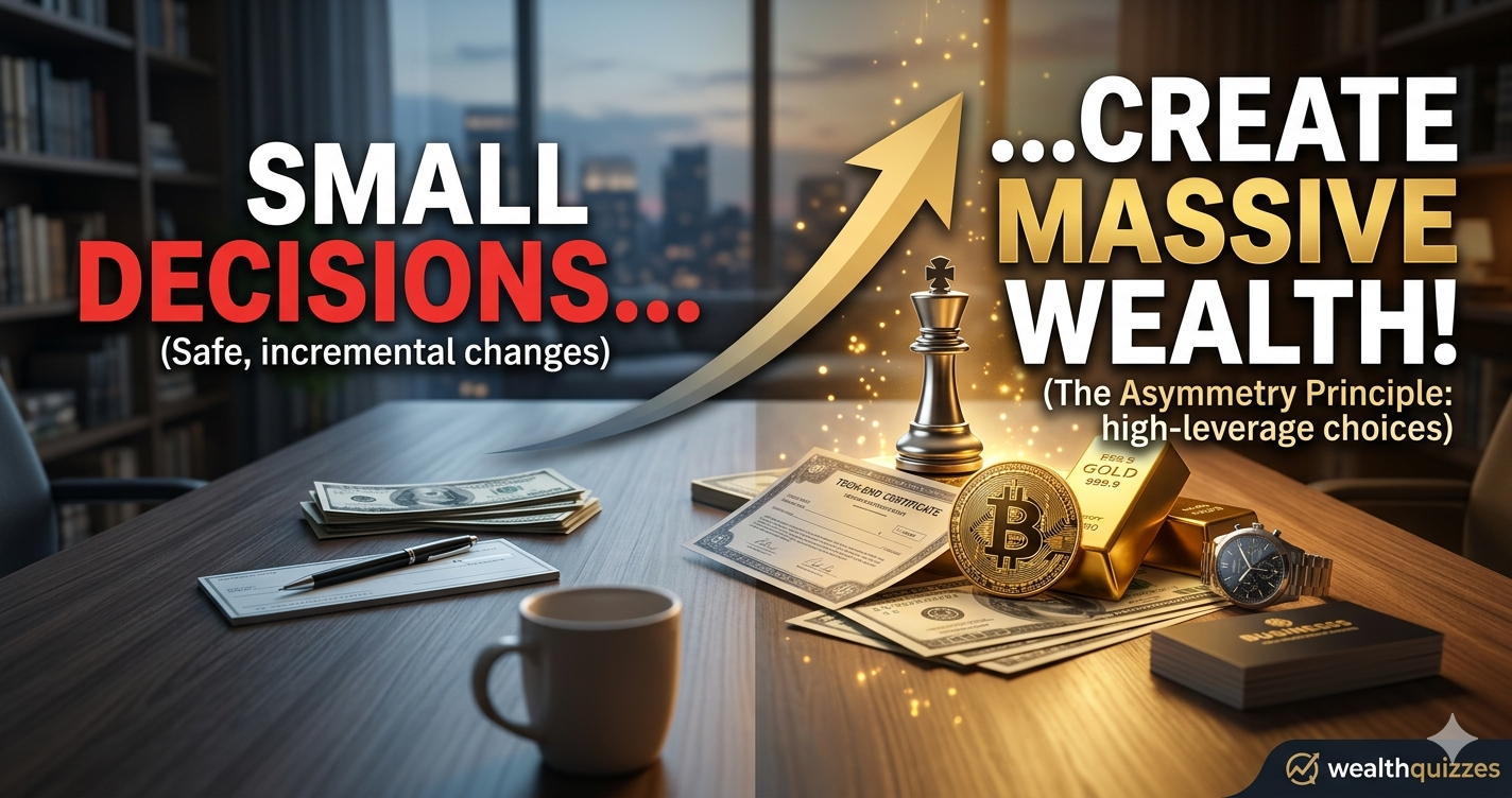 The Asymmetry Principle: Small Decisions That Create Massive Wealth