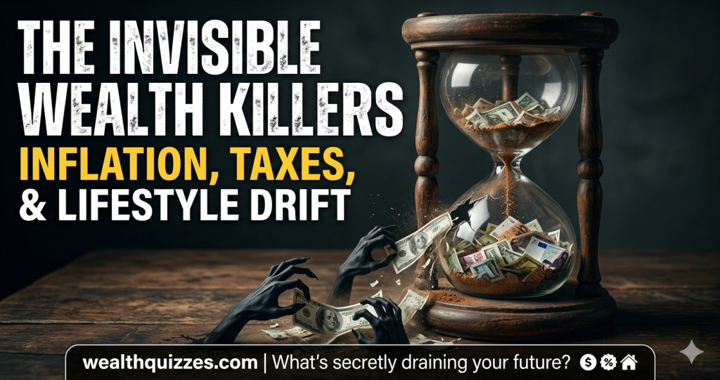 The Invisible Wealth Killers: Inflation, Taxes, and Lifestyle Drift