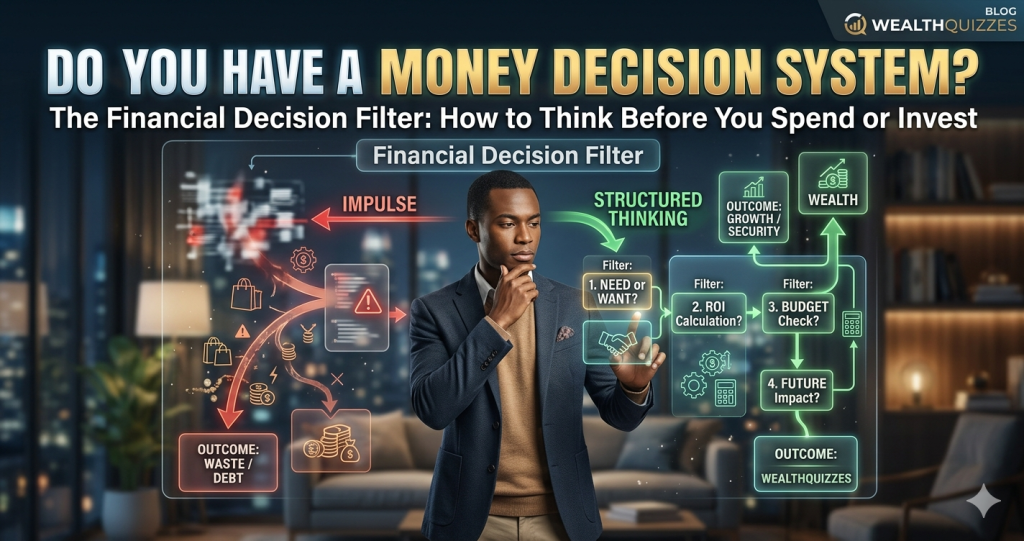 The Financial Decision Filter: How to Think Before You Spend or Invest